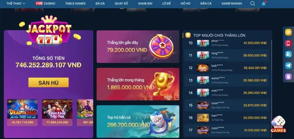 Banner khuyến mãi thể thao 888b Nổ Hũ